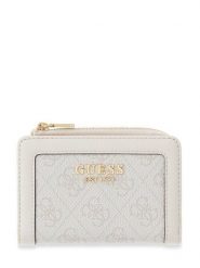Guess Portfel Lindsey Slg SWSG97 49156 Beżowy. Brązowe portfele damskie Guess, ze skóry. Za 264.99 zł.