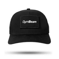Czapka unisex bieganie oddychająca czarna Ranger. Czarne czapki damskie GYMBEAM, bez wzorów, z materiału, sportowe. Za 59.90 zł.