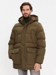 Tommy Hilfiger Kurtka zimowa Essential Rockie MW0MW33961 Khaki Regular Fit. Brązowe kurtki męskie Tommy Hilfiger, na zimę, m, bez wzorów, z syntetyku, bez kaptura. Za 1,259.00 zł.