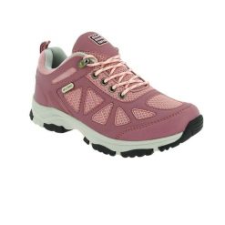 Damskie buty trekkingowe z niską cholewką Élémenterre Sanbona. Czerwone obuwie trekkingowe damskie Elementerre, przed kostkę, bez zapięcia. Za 237.00 zł.