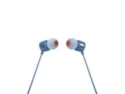 Słuchawki dokanałowe JBL T110 Niebieskie. Niebieskie słuchawki dokanałowe JBL. Za 37.99 zł.