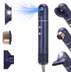 Suszarka Humanas Suszarka do włosów jonizowanie aromaterapia Humanas AirTouch HDAT05 3 dysze. Suszarki do włosów Humanas. Za 657.80 zł.