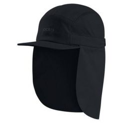Czapka z daszkiem Odlo Performance Light Shade Cap Cap. Czarne czapki damskie ODLO, bez wzorów, sportowe. Za 219.99 zł.
