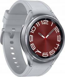 Smartwatch Samsung Galaxy Watch 6 Classic Stainless Steel 47mm Szary (AKGSA1SMA0171). Szare zegarki smartwatch SAMSUNG, bez wzorów. Za 848.29 zł.