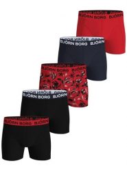 Bjorn_borg COTTON STRETCH BOXER 5p bawełniane bokserki stretch – MULTIPACK 1. Bokserki męskie Björn Borg, bez wzorów, z bawełny. Za 359.00 zł.
