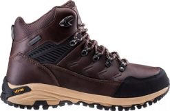 Buty trekkingowe męskie Hi-Tec Leknes brązowe r. 45. Brązowe trekkingi męskie Hi-tec, bez zapięcia. Za 345.00 zł.