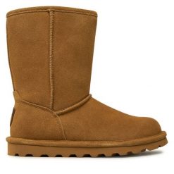 Śniegowce Bearpaw. Brązowe śniegowce damskie Bearpaw, bez zapięcia. Za 469.99 zł.