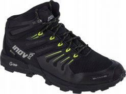 Buty trekkingowe męskie Inov-8 Inov-8 Roclite 345 GTX V2 001071-BKLM-M-01 Czarne 46,5. Czarne trekkingi męskie Inov-8, bez zapięcia. Za 599.99 zł.