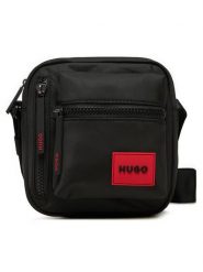 Hugo Saszetka Ethon 2.0n 50535643 Czarny. Czarne saszetki i nerki męskie Hugo, bez wzorów, z materiału. Za 249.99 zł.