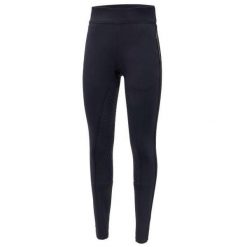Legginsy jeździeckie damskie Equestrian Queen ChelmsfordFullGrip 22AW. Niebieskie legginsy damskie EQUESTRIAN QUEEN, z aplikacjami, z elastanu. Za 198.99 zł.