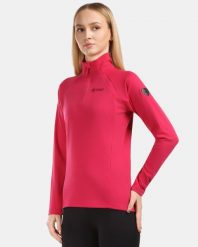 Damska bluza techniczna Kilpi MONTALE-W. Czerwone bluzy damskie Kilpi, bez wzorów, z bawełny, bez ramiączek, bez kaptura. Za 370.41 zł.