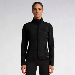 Damska bluza dresowa Softee Fusion. Czarne bluzy damskie Softee, l, bez wzorów, z dresówki, eleganckie, bez ramiączek, bez kaptura. Za 182.00 zł.