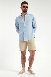Bermudy męskie ARMANI EXCHANGE. Szorty męskie Armani Exchange, bez wzorów. W wyprzedaży za 319.20 zł.