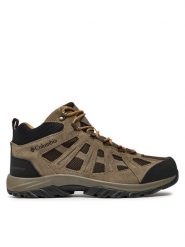 Columbia Trekkingi Redmond™ III Mid Waterproof Walking Shoe 1940581 Brązowy. Brązowe botki męskie Columbia, bez wzorów, ze skóry, bez obcasa, bez zapięcia. Za 326.39 zł.