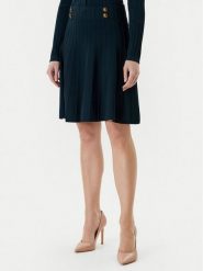 Guess Spódnica mini W5YD65 Z0130 Granatowy Regular Fit. Niebieskie spódnice damskie Guess, s, z aplikacjami, z wiskozy, mini. Za 389.99 zł.