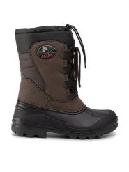 Olang Śniegowce Canadian Brązowy. Brązowe buty zimowe męskie Olang, bez wzorów, z materiału, bez obcasa, bez zapięcia. Za 369.99 zł.