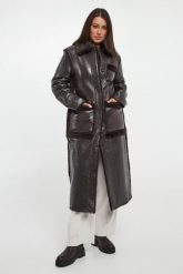 Płaszcz damski skórzany dwustronny DIEGO M. Płaszcze damskie DIEGO M, m, bez wzorów, bez kołnierzyka, bez kaptura. Za 10,109.00 zł.