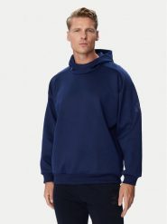 Adidas Bluza Soft Lux Winter Knit KS0342 Niebieski Loose Fit. Niebieskie bluzy męskie Adidas, m, bez wzorów, z syntetyku, bez ramiączek, bez kaptura. Za 349.99 zł.