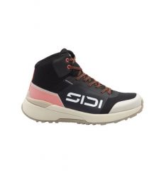Półbuty za kostkę wodoodporne Fluxx Mid czarne 42. Czarne półbuty męskie SIDI, bez wzorów, z materiału, bez obcasa, bez zapięcia. Za 569.00 zł.
