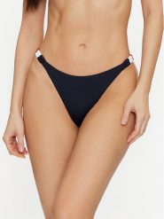 Tommy Hilfiger Dół od bikini UW0UW05298 Granatowy. Niebieskie bikini Tommy Hilfiger, bez wzorów, z syntetyku. Za 159.99 zł.