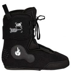 Klapki do jazdy na rolkach Gawds X Myfit Prime Liner. Czarne klapki damskie GAWDS, bez wzorów, z materiału, bez zapięcia. Za 334.00 zł.