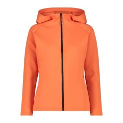 Damska bluza z kapturem zapinana na zamek CMP. Brązowe bluzy damskie CMP, bez wzorów, bez ramiączek, z kapturem. W wyprzedaży za 279.55 zł.