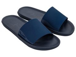 Buty klapki męskie Rider Feel Slide. Czarne klapki męskie Rider, bez wzorów, z materiału, bez zapięcia. Za 69.00 zł.