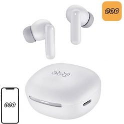Bezprzewodowe słuchawki dokanałowe TWS QCY MeloBuds HT16 Bluetooth 5.4 HFP, A2DP, AVRCP IPX4 (białe). Białe słuchawki bezprzewodowe QCY. Za 109.01 zł.