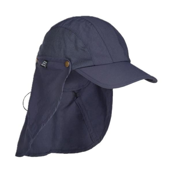 Czapka 5 Panel z kominem Élémenterre Albatros. Niebieskie czapki damskie Elementerre, bez wzorów, z materiału. Za 131.50 zł.