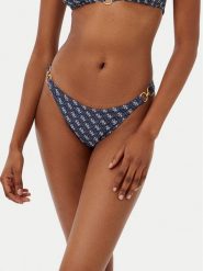 Guess Dół od bikini E5GO28 KCRL2 Niebieski. Niebieskie bikini Guess, z aplikacjami, z syntetyku. Za 129.99 zł.