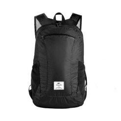 Plecak Turystyczny Naturehike Ultralight Foldable 18L Nh17A012-B. Czarne plecaki męskie NATUREHIKE, bez wzorów, z materiału. Za 89.99 zł.