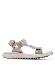 Columbia Sandały Konos Globetrot™ 2126911 Szary. Szare sandały damskie Columbia, bez wzorów, z materiału, bez obcasa, na płaskiej podeszwie, bez zapięcia. Za 214.19 zł.