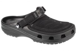 Klapki Crocs Model Yukon Vista Ii Lr Clog M Kolor Czarny. Czarne klapki męskie Crocs, bez wzorów, z materiału, bez zapięcia. Za 329.99 zł.