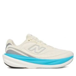 Buty do biegania New Balance. Białe obuwie sportowe damskie New Balance, bez wzorów, bez zapięcia, do biegania. Za 899.99 zł.
