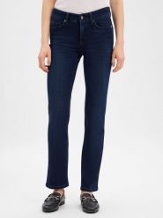 Cambio Dżinsy - Piper długie Kobiety Sztuczne włókno niebieski jednolity, 40. Niebieskie jeansy damskie Cambio, bez wzorów, z denimu, eleganckie, długie. Za 799.95 zł.