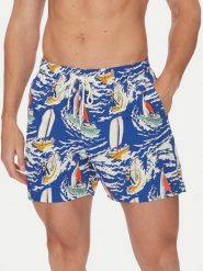 Tommy Hilfiger Szorty kąpielowe UM0UM03491 Niebieski Regular Fit. Niebieskie kąpielówki męskie Tommy Hilfiger, l, bez wzorów, z syntetyku. Za 179.99 zł.