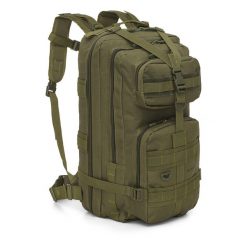 Plecak turystyczny Ranger 45L NC3902 Nils Camp. Zielone plecaki męskie NILS CAMP, bez wzorów, sportowe. Za 99.00 zł.
