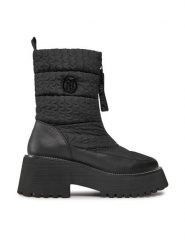 Liu Jo Botki Flair 01 SF3013 TX040 Czarny. Czarne botki damskie Liu Jo, bez wzorów, z materiału, bez obcasa, na płaskiej podeszwie, bez zapięcia. Za 1,489.00 zł.