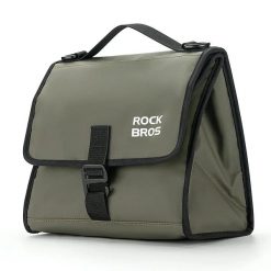 Torba rozszerzana do roweru składanego ROCKBROS. Szare torby na ramię męskie ROCKBROS, na ramię, duże. Za 158.72 zł.
