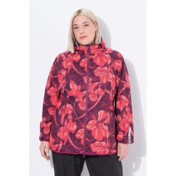 Damskie Kurtka przeciwdeszczowa lekka wodoodporna kaptur można ją łatwo schować. Czerwone kurtki sportowe damskie Ulla Popken, plus size, bez wzorów, z materiału, bez ramiączek, bez kaptura, trekkingowe. W wyprzedaży za 311.99 zł.