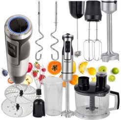 Blender ręczny robot kuchenny 1400W metalowy mikser, trzepaczki szatkownica. Blendery Berlinger. Za 199.00 zł.