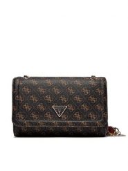 Guess Torebka Noelle (QL) HWQL78 79210 Brązowy. Brązowe torebki do ręki damskie Guess, z aplikacjami, ze skóry, bez dodatków. Za 299.99 zł.