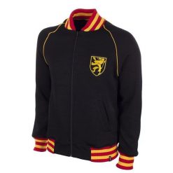 Koszulka retro piłkarska dla dorosłych - Belgia 1960 - Czarna. Czarne bluzy męskie COPA FOOTBALL, m, bez wzorów, retro, bez ramiączek, bez kaptura. Za 384.29 zł.