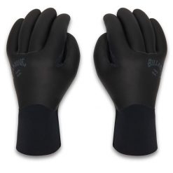 Rękawiczki Męskie Billabong. Czarne rękawiczki męskie Billabong, bez wzorów, z dzianiny. Za 269.99 zł.