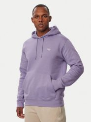 Adidas Bluza Trefoil Essentials KW5049 Fioletowy jasny Regular Fit. Fioletowe bluzy męskie Adidas, m, bez wzorów, z bawełny, bez ramiączek, bez kaptura. Za 203.99 zł.