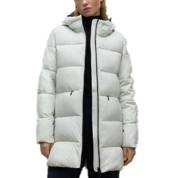 Kurtka ECOALF MARANGU JACKET WOM Biały. Białe kurtki męskie Ecoalf, l, bez wzorów, z syntetyku, bez kaptura. Za 910.70 zł.