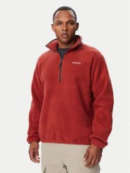 Columbia Polar Timber Crest 2173571 Czerwony Regular Fit. Czerwone bluzy sportowe męskie Columbia, m, bez wzorów, z polaru, bez kaptura. Za 239.99 zł.