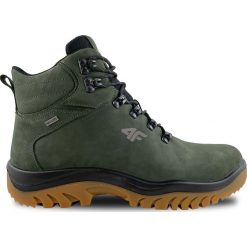 Buty trekkingowe męskie 4f OBMH257 43S/Khaki r. 44. Brązowe trekkingi męskie 4F, bez zapięcia. Za 369.00 zł.