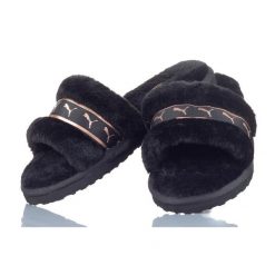 Klapki Damskie Puma Fluff Remix. Czerwone klapki damskie Puma, na lato, bez wzorów, eleganckie, bez obcasa, bez zapięcia. Za 87.10 zł.