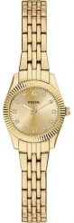 Zegarek Fossil Zegarek Damski Fossil Scarlette ES5474 Mini Gold Tone Crystals. Zegarki damskie FOSSIL. Za 452.99 zł.